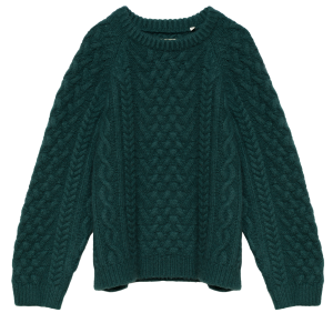 CLARENDON SWEATER -- SEA CLIFF