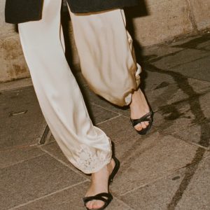 GIULIA HEEL -- BLACK VELVET