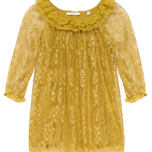 LITTLE EDIE DRESS -- ANTIQUE GOLD