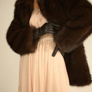 RHINE GLOVES -- BLACK LEATHER